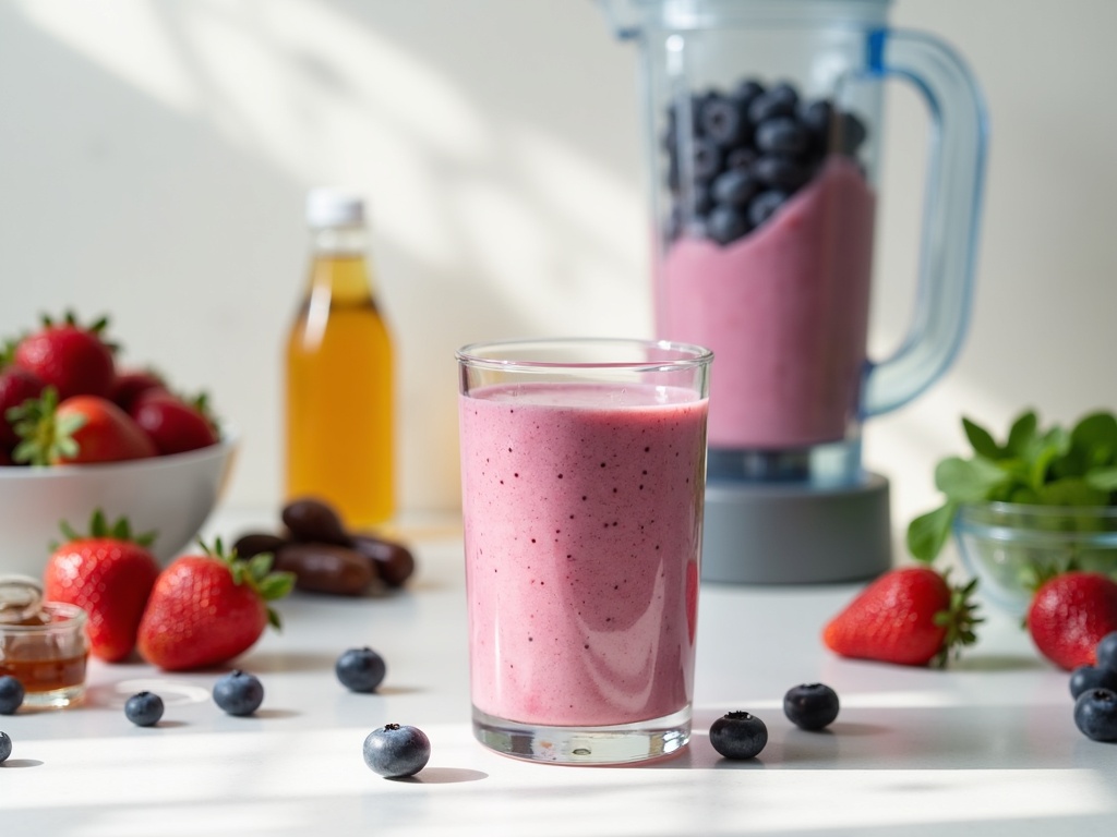 d nvhRfs9pYHhTfuPdrQN Strawberry Blueberry Smoothie