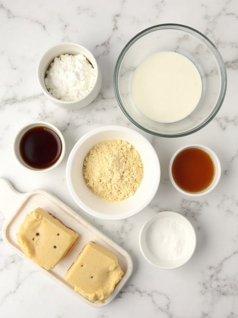Funnel cake ingredients
