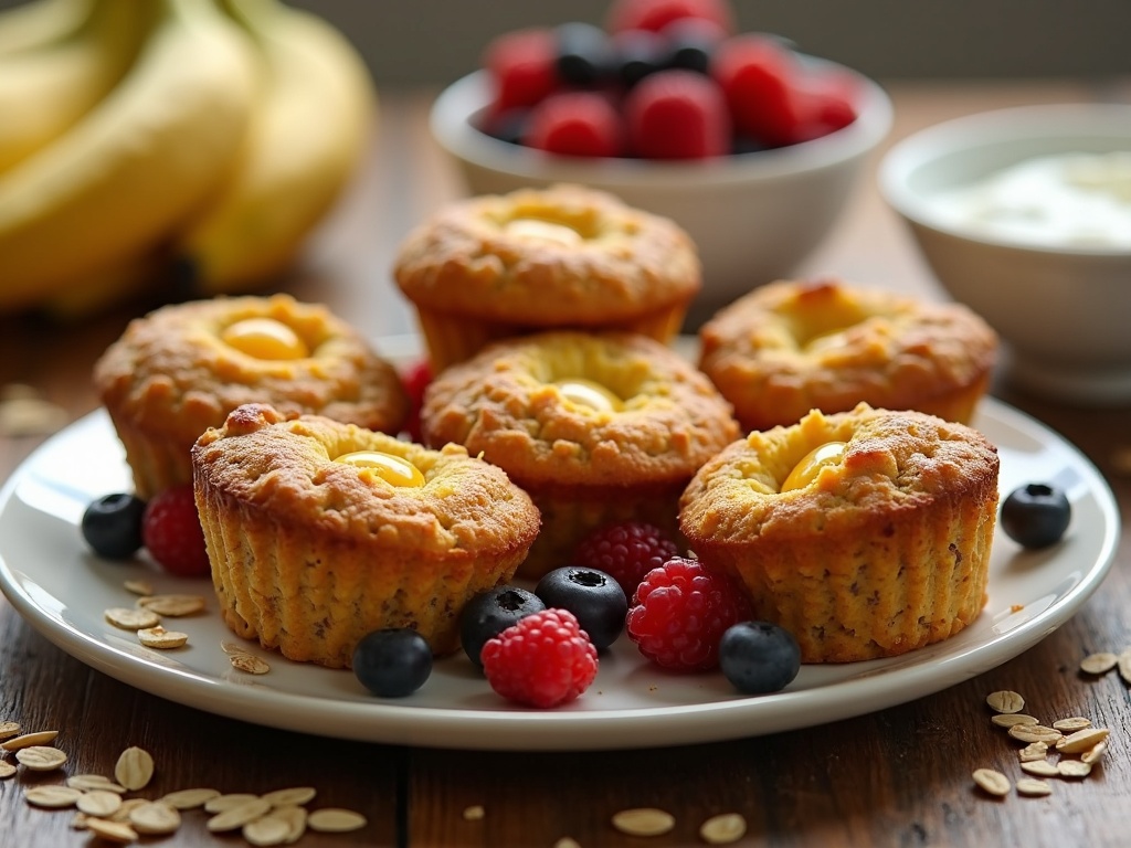 healthy breakfast muffins