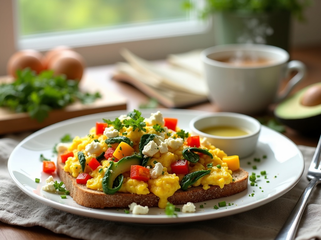 healthy egg breakfast