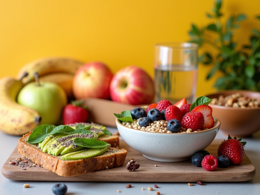high fiber breakfast foods