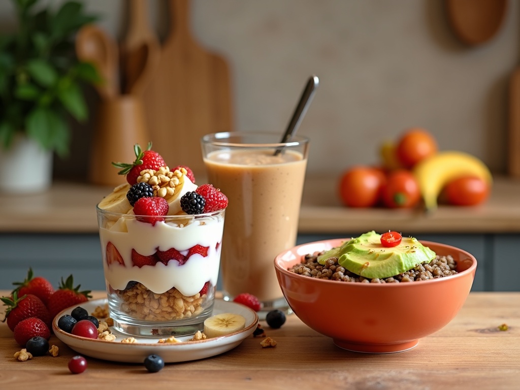 high protein breakfast no eggs