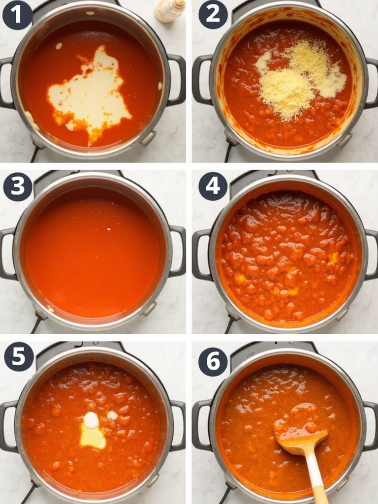instant pot lasagna soup steps