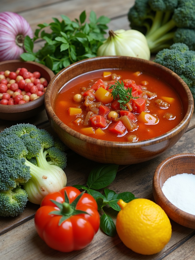 Italian Vegetable Stew ingredients
