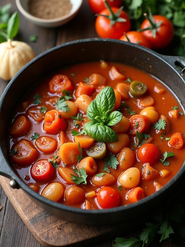 Italian Vegetable Stew method 