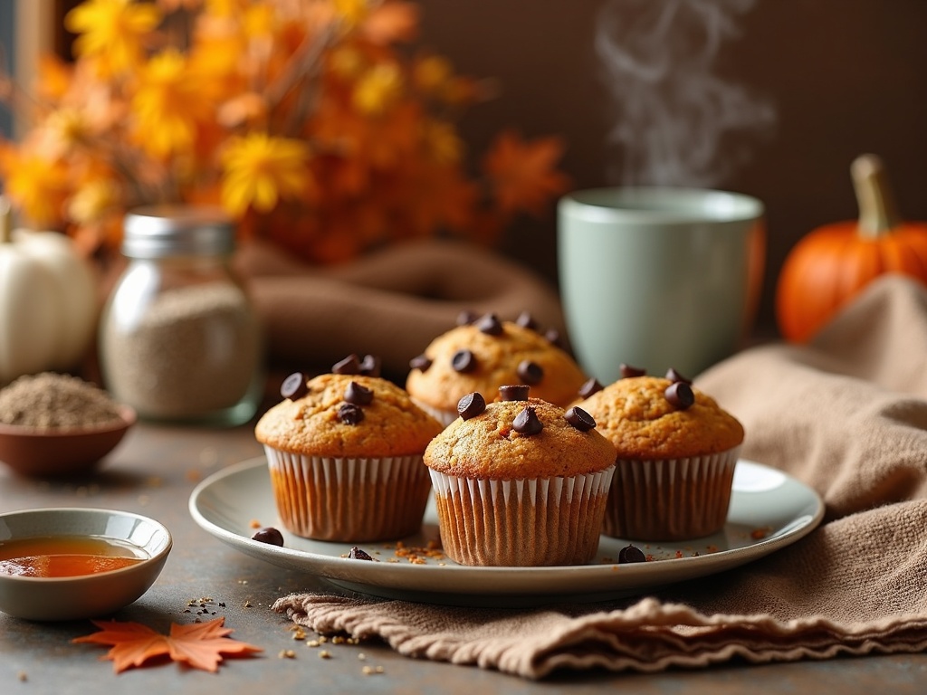 Pumpkin Protein Muffins