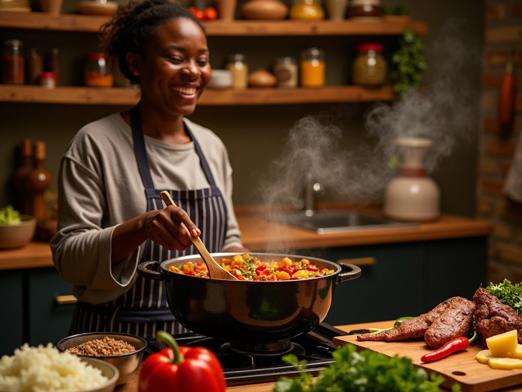 African Stew With Fufu