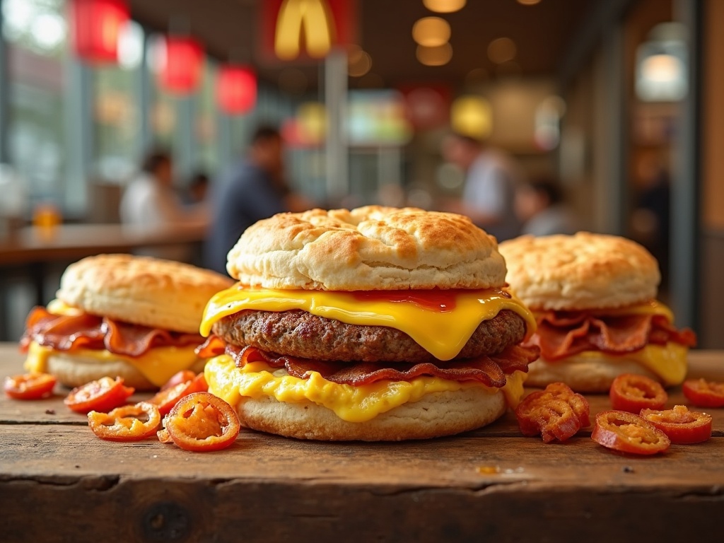 mcdonald's breakfast sandwiches