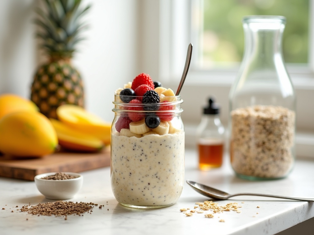 overnight oats with milk