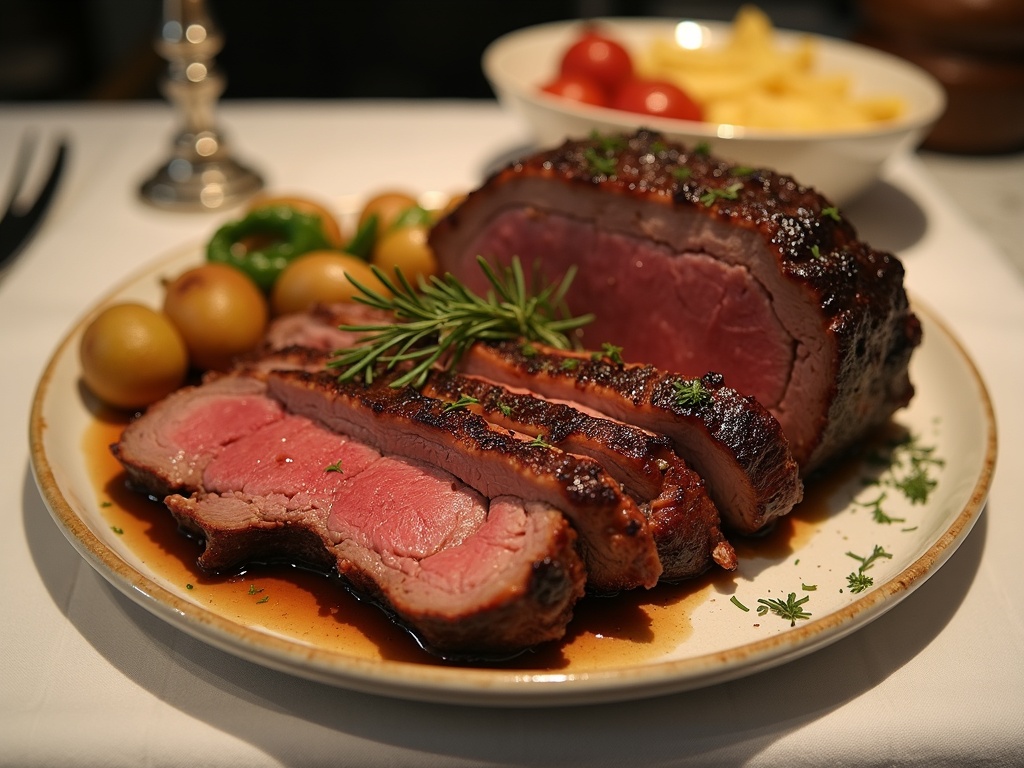 prime rib recipe final plate Perfect Prime Rib Recipe for a Juicy Holiday Roast
