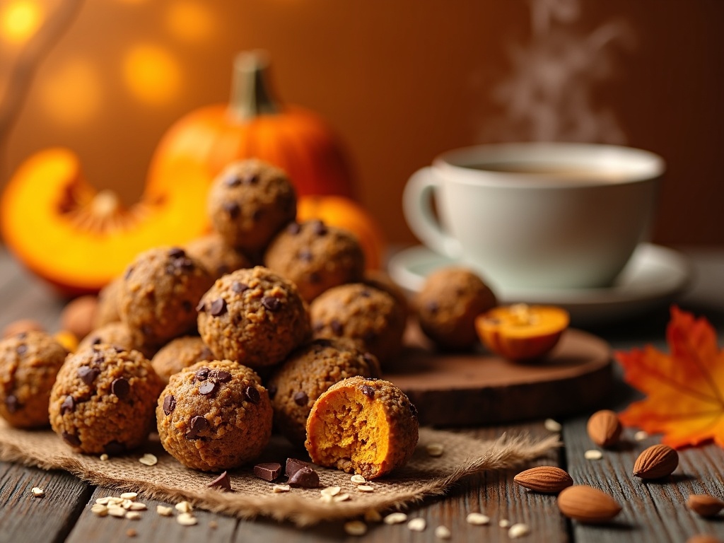 pumpkin protein balls