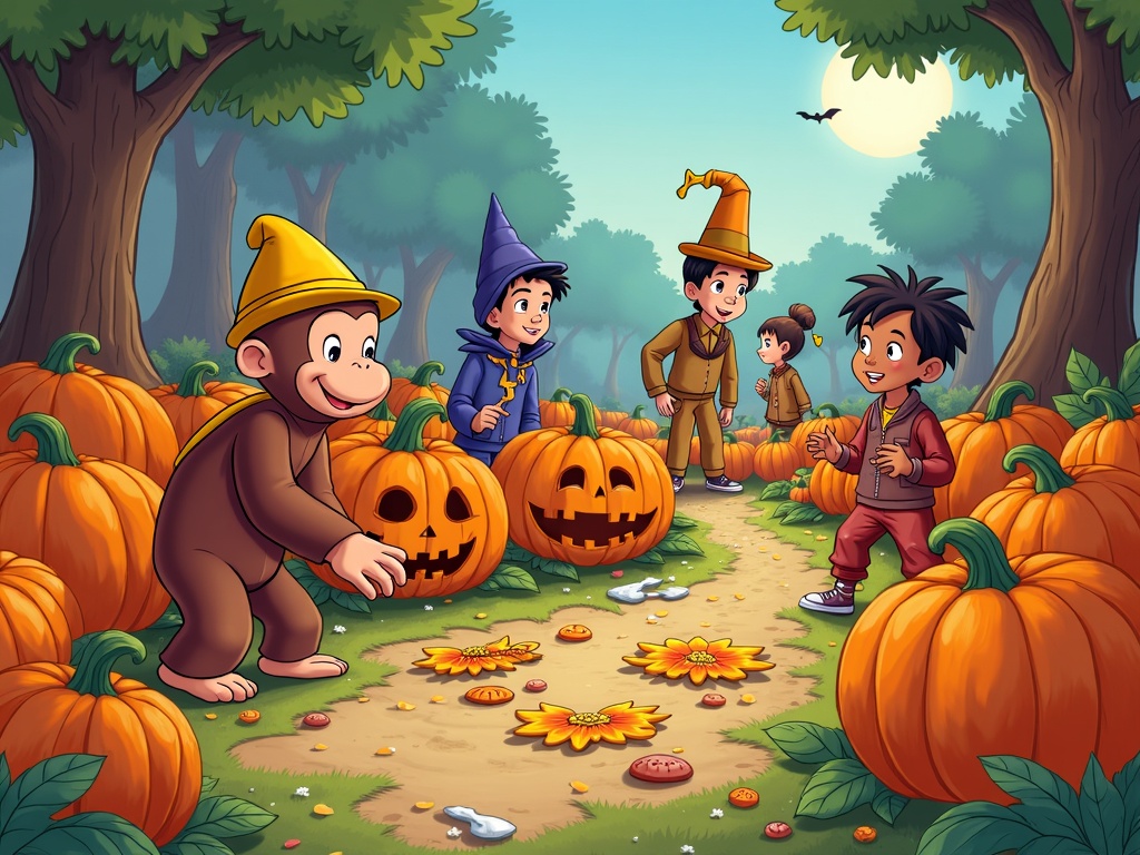 q hs9YFMtlg8p2RBAGAye Curious George Halloween