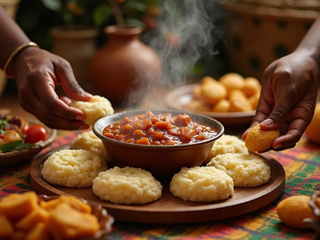 t1Yur1T XIt7PwJQQRVzy African Stew With Fufu