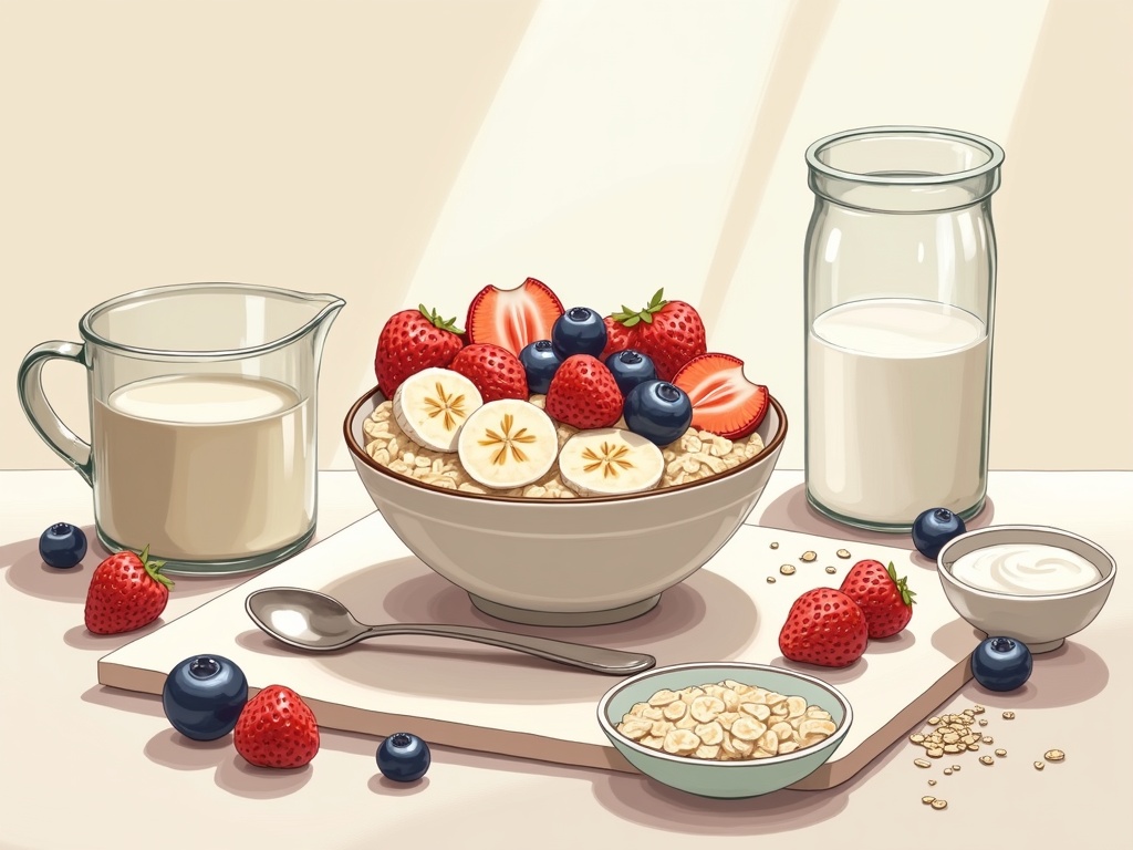 Overnight Oats With Milk